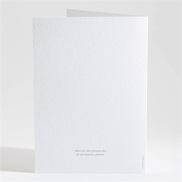 Livret de messe baptême tout en joie - Dos du livret