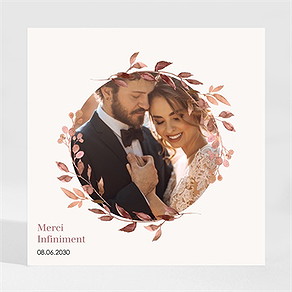 Remerciement mariage noblesse magnet