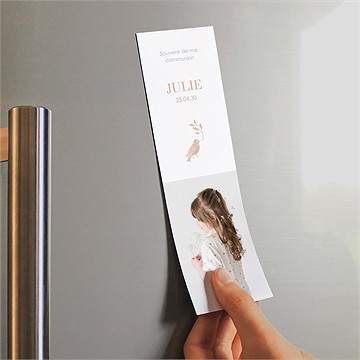 Signet communion beaux symboles magnet - Mise en situation