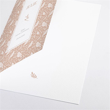 Livret de messe baptême mes petits oiseaux - Détail du livret