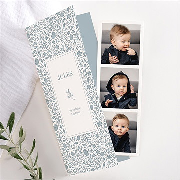 Faire-part de baptême jour divin