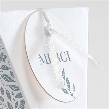 Boîte de dragées baptême jour divin étui - Détail de la boîte