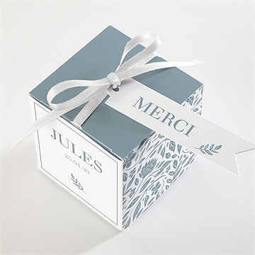 Boîte de dragées communion transcendance - Dessus de la boîte