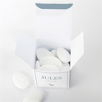 Boîte de dragées communion transcendance - Intérieur de la boîte