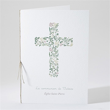 Livret de messe communion printanier