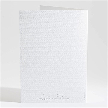 Livret de messe communion printanier - Dos du livret