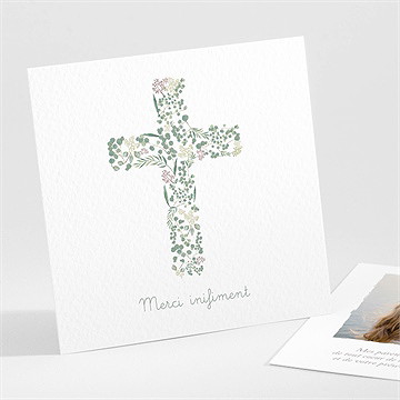 Remerciement communion printanier