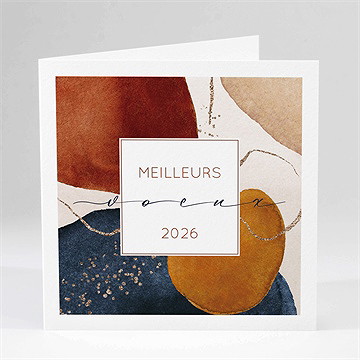 Carte de voeux artistique