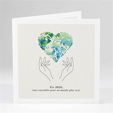 Carte de voeux monde