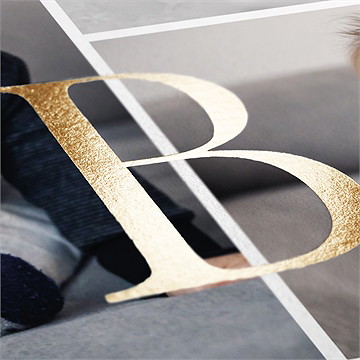 Faire-part de baptême filigrane pastel dorure - Détail du faire-part