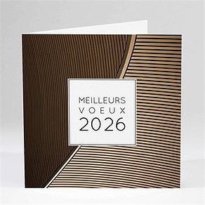 Carte de voeux architecte design