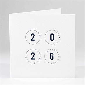 Carte de voeux design entreprise