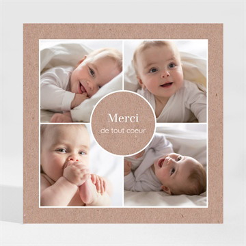 Remerciement naissance jumeaux et jumelles