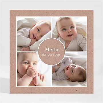 Remerciement naissance jumeaux et jumelles