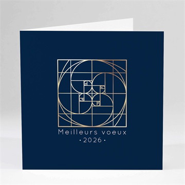 Carte de voeux architecte