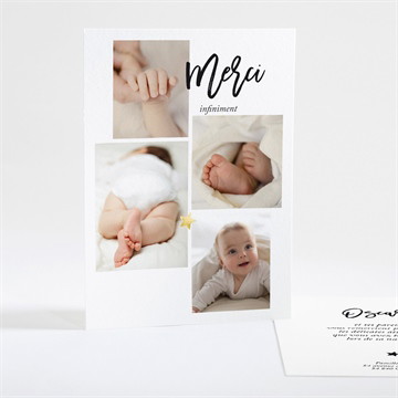 Remerciement naissance mon pêlemêle