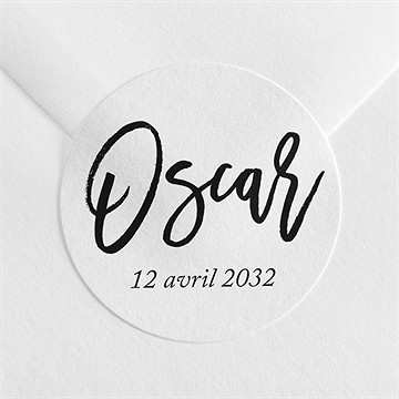 Sticker naissance mon pêlemêle