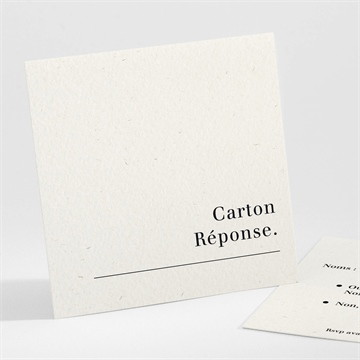 Carton réponse mariage absolument