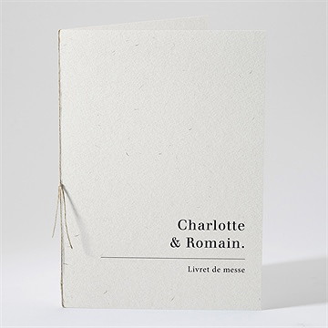 Livret de messe mariage absolument