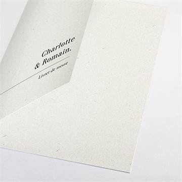 Livret de messe mariage absolument - Détail du livret