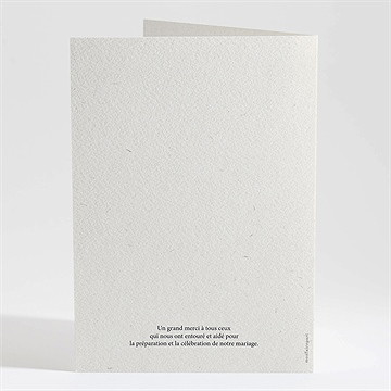 Livret de messe mariage absolument - Dos du livret