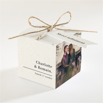 Boîte de dragées mariage absolument