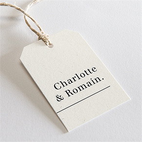 Etiquette mariage absolument