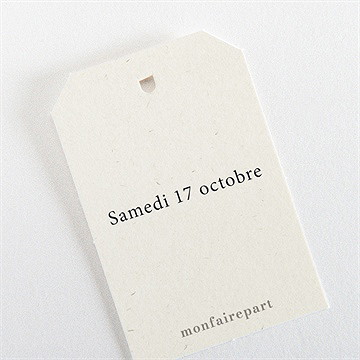 Etiquette mariage absolument - Dos de l'étiquette