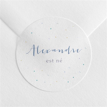 Sticker naissance jolie constellation