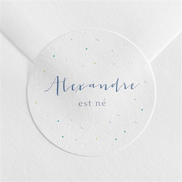 Sticker naissance jolie constellation