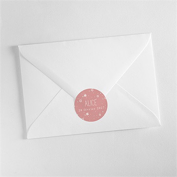 Sticker naissance constellation - Mise en situation