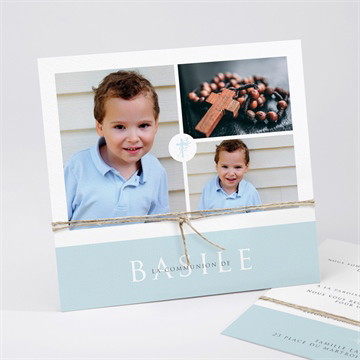 Faire-part communion ferveur