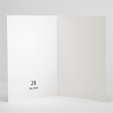 Livret de messe mariage so vinyle - Intérieur du livret