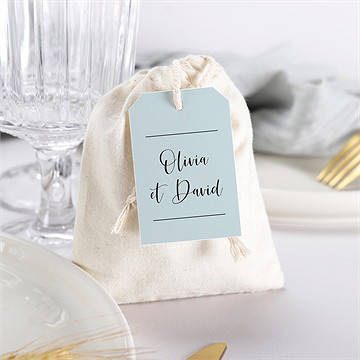 Pochon mariage  so vinyle - Mise en situation