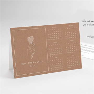 Carte pliée - paysage