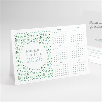 Carte pliée - paysage