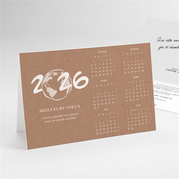 Carte pliée - paysage