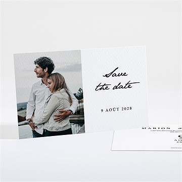 Save the Date mariage epuré