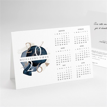 Carte pliée - paysage