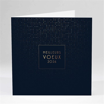 Carte de voeux scintillante