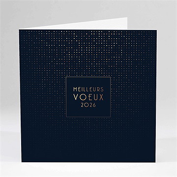 Carte de voeux scintillante
