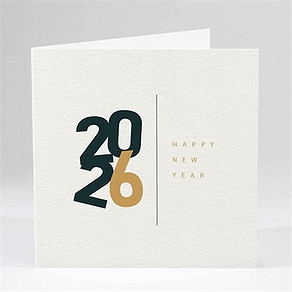Carte de voeux nouvel an