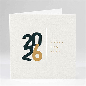 Carte de voeux nouvel an