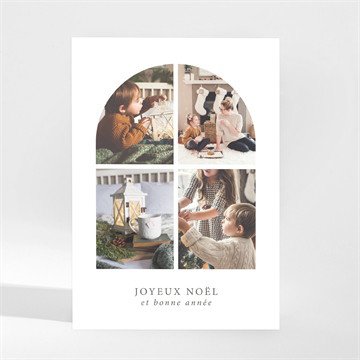 Carte de voeux hivernal magnet