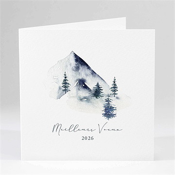 Carte de voeux noël entreprise