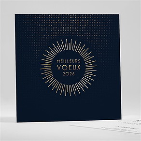 Carte de voeux soleil