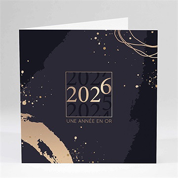 Carte de voeux nouvelle année