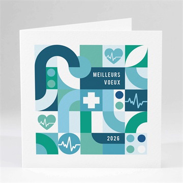 Carte de voeux médecin
