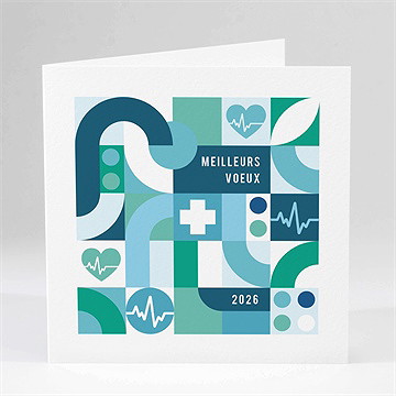 Carte de voeux médecin
