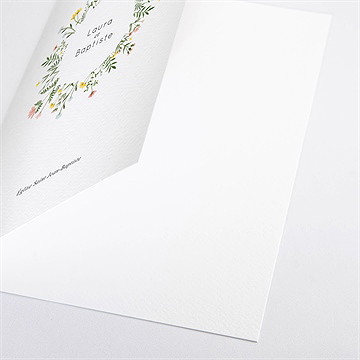 Livret de messe mariage joie champetre - Détail du livret